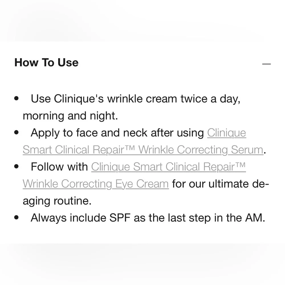 Clinique brand new